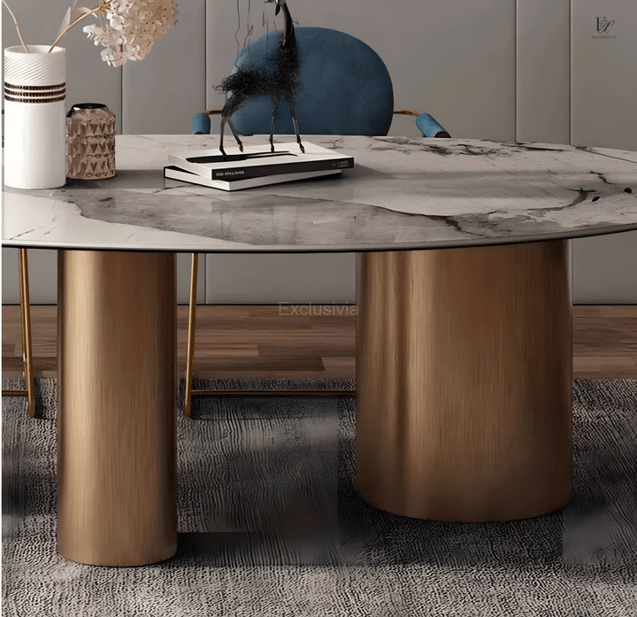 ALEXIS Marble Dining Table - Exclusivia