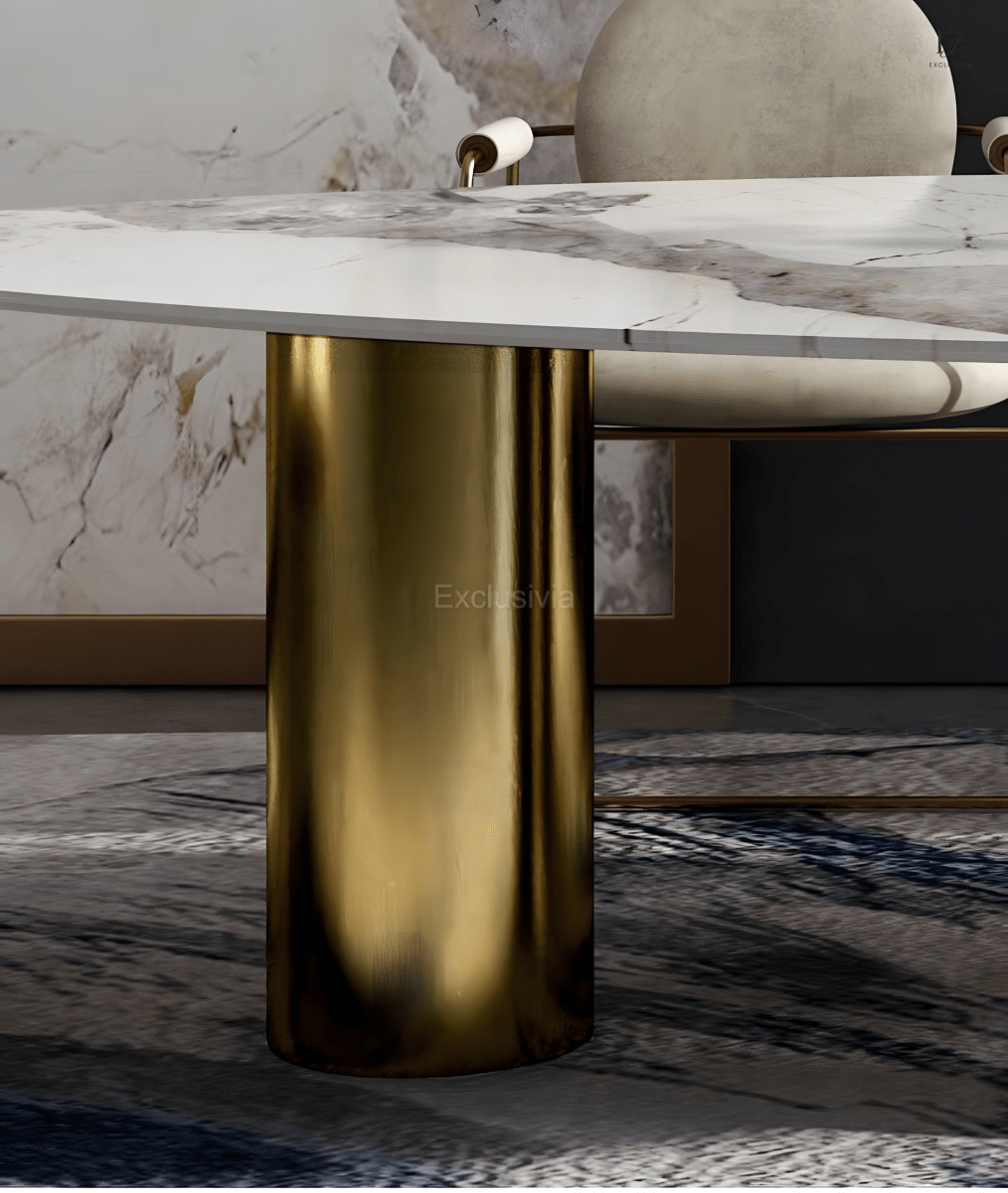 ALEXIS Marble Dining Table - Exclusivia