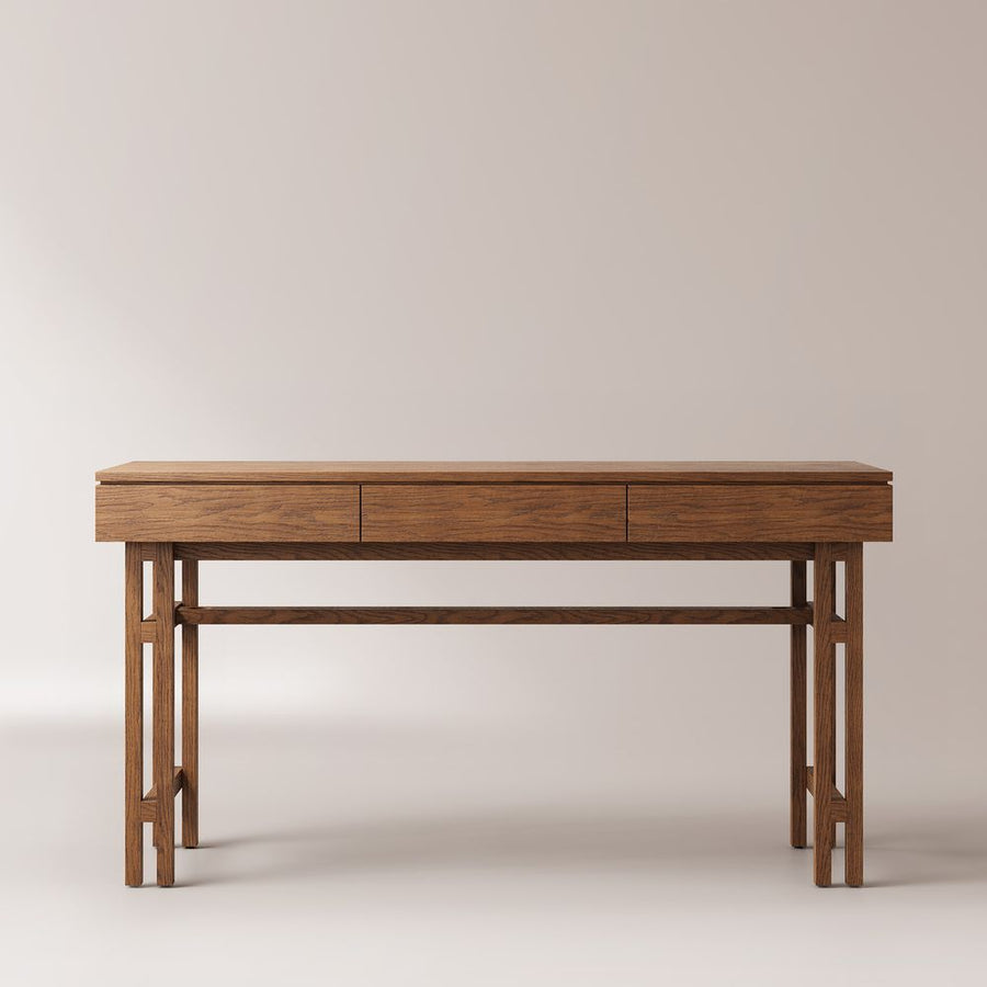 Arvid 150 cm Oak Desk - Exclusivia