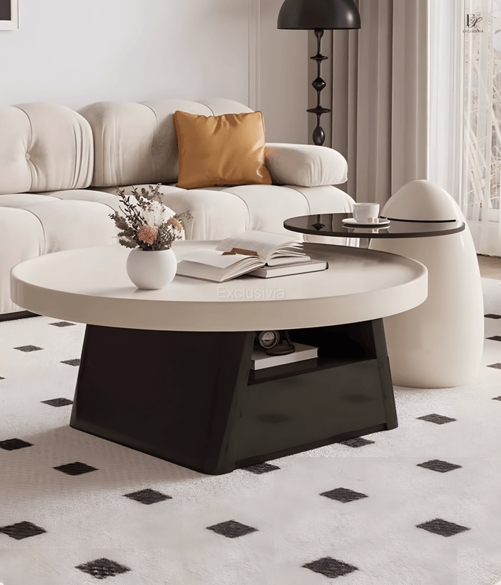 BITTIN Japandi TV Console & Coffee Table - Exclusivia