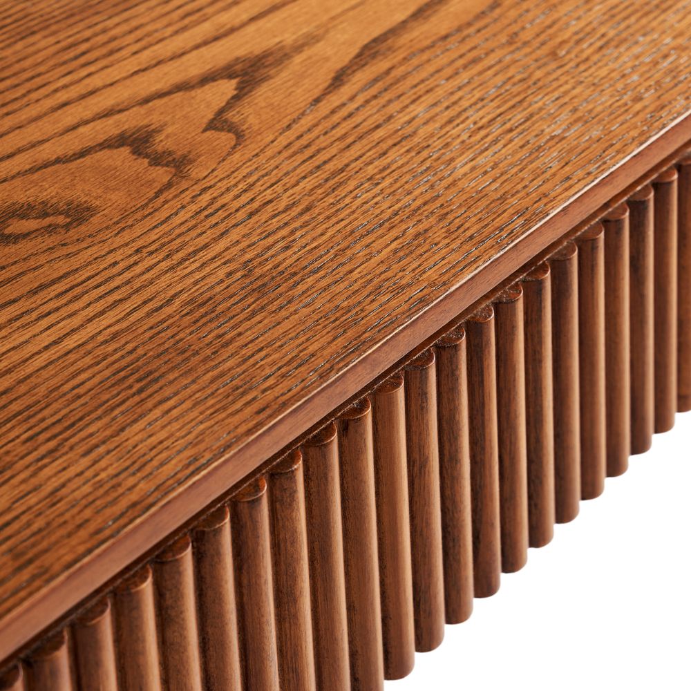 Edrik Oak Desk, 150cm - Exclusivia