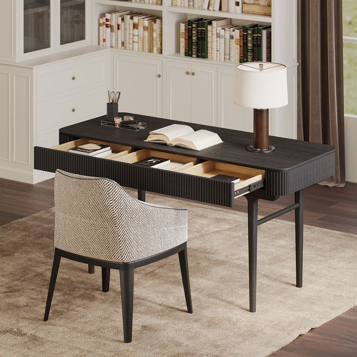 Edrik Oak Desk, 150cm - Exclusivia