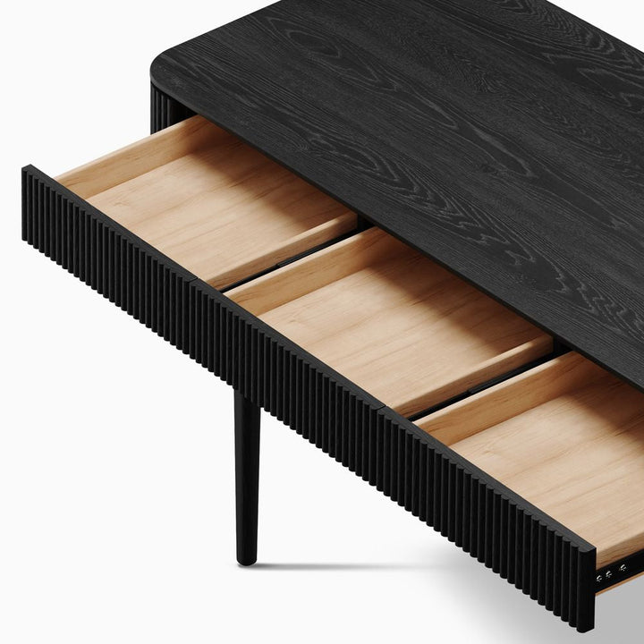 Edrik Oak Desk, 150cm - Exclusivia