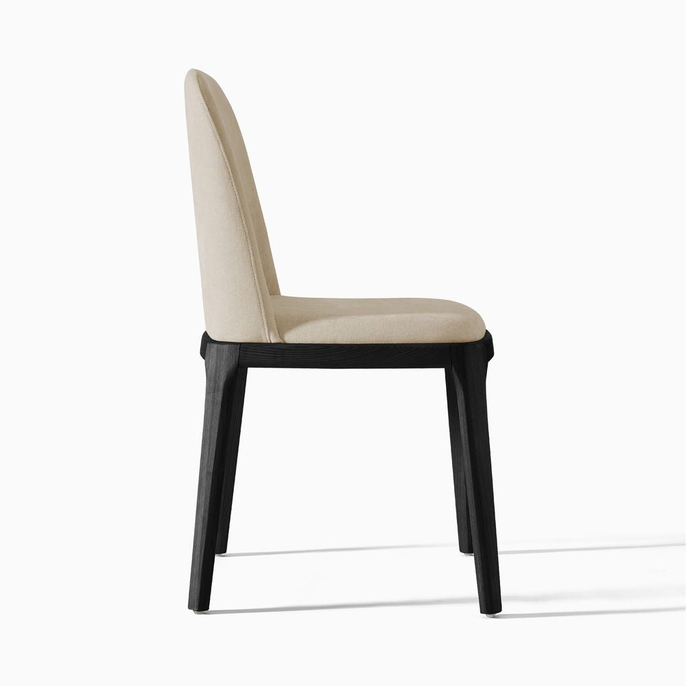Norrin Cotton Linen Dining Chairs (Set of 2)
