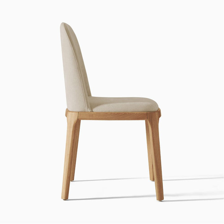 Norrin Cotton Linen Dining Chairs (Set of 2)