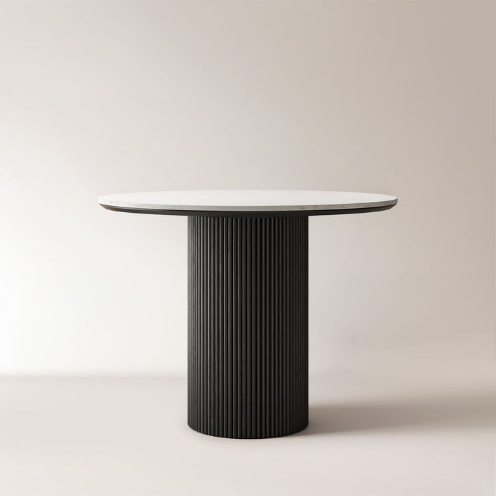 Lumea Natural Dining Table, 80cm & 100cm