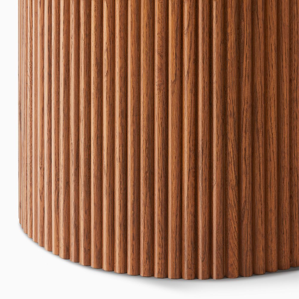 Lumea Natural Dining Table, 80cm & 100cm