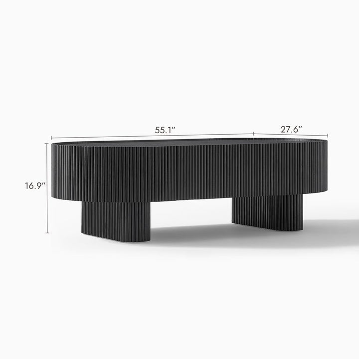 Orlen Oak Coffee Table, 140cm