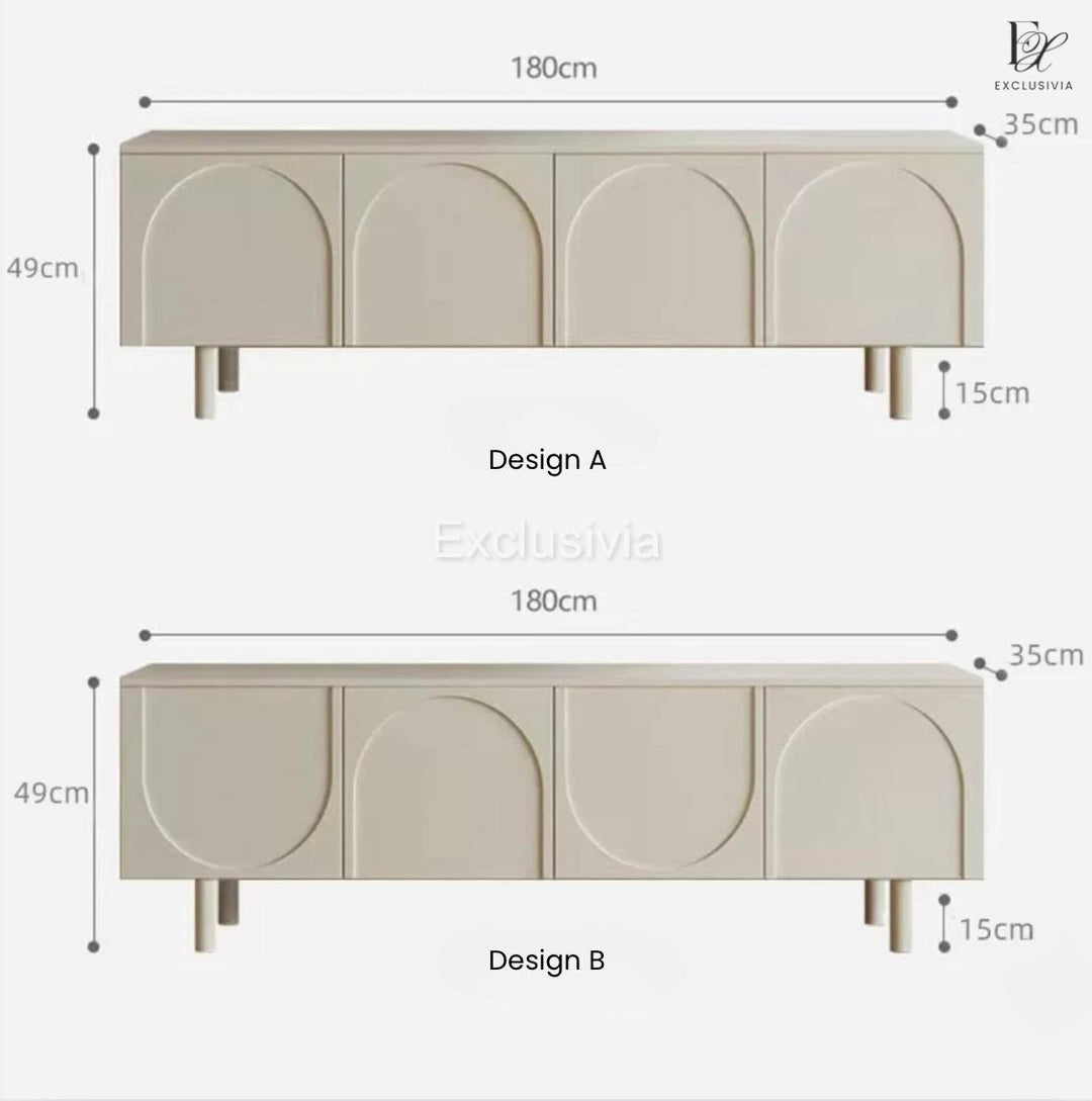 GRANDE TV Console Cabinet - Exclusivia