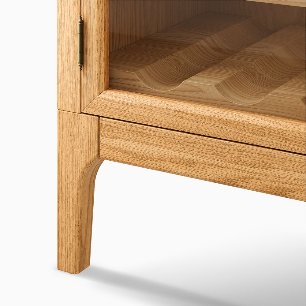 Halden Bar Cabinet, 90cm - Exclusivia