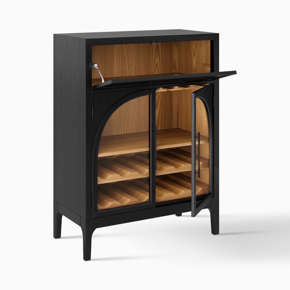 Halden Bar Cabinet, 90cm - Exclusivia