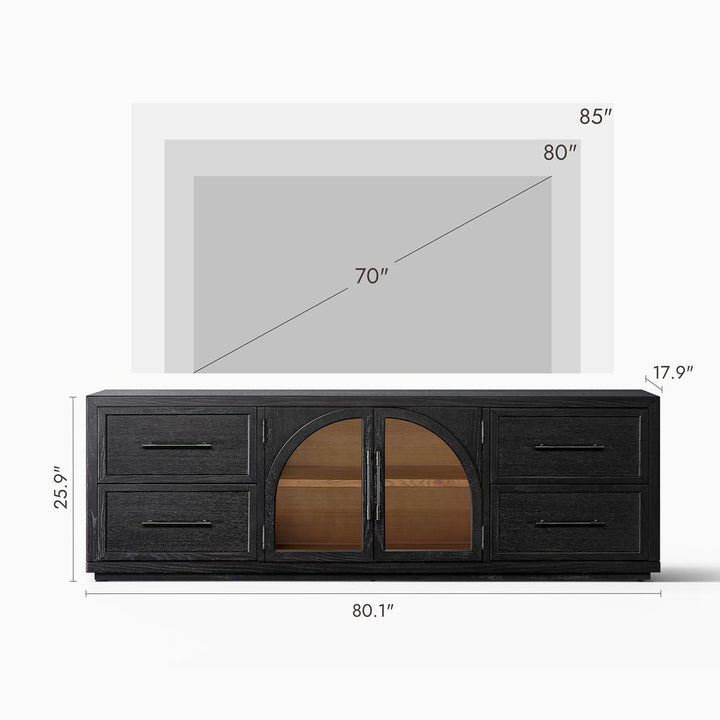 Halden Media Console, 200cm - Exclusivia