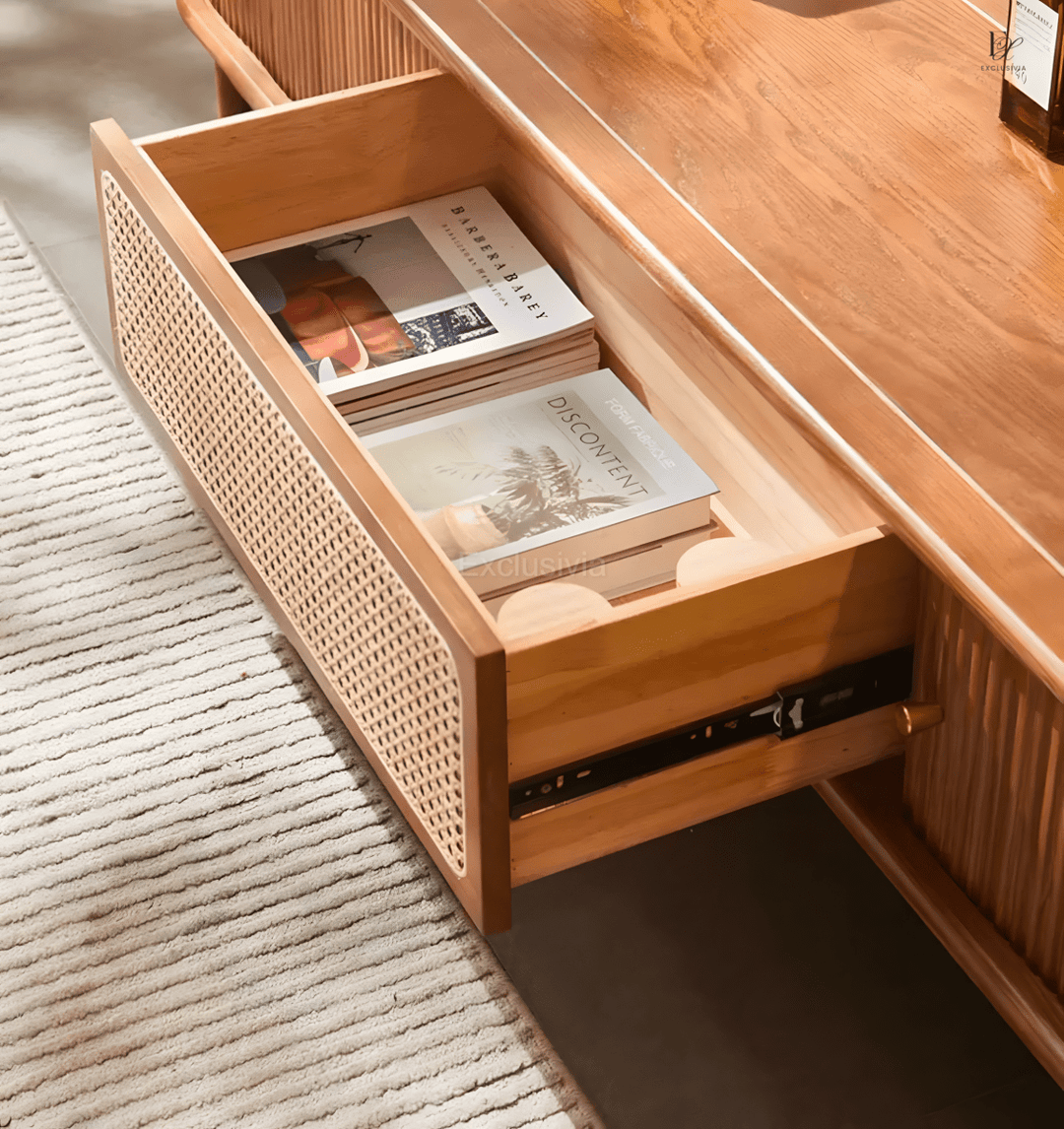 HATANO TV Console Rattan - Exclusivia