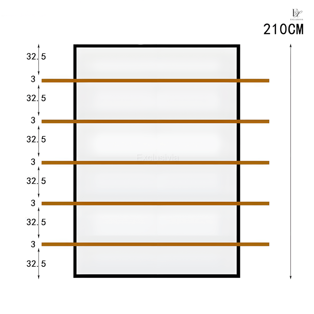 KAL Wooden Display Shelf Shelves - Exclusivia