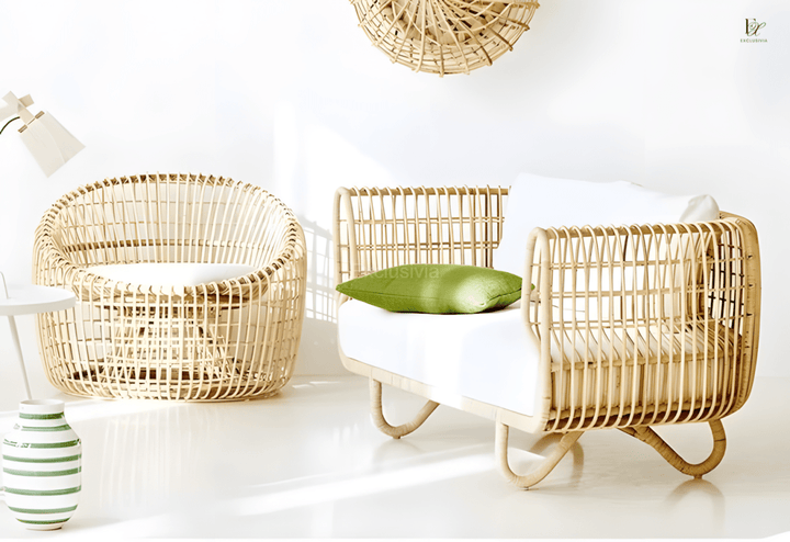 KEERIN Modern Outdoor Rattan Sofa - Exclusivia