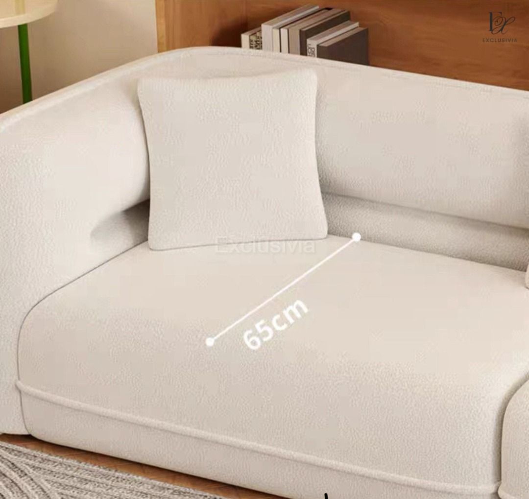 KWIAT Modern Boucle Sofa - Exclusivia