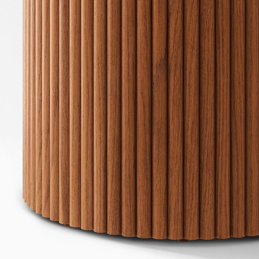 Lumea Natural Dining Table, 80cm & 100cm - Exclusivia