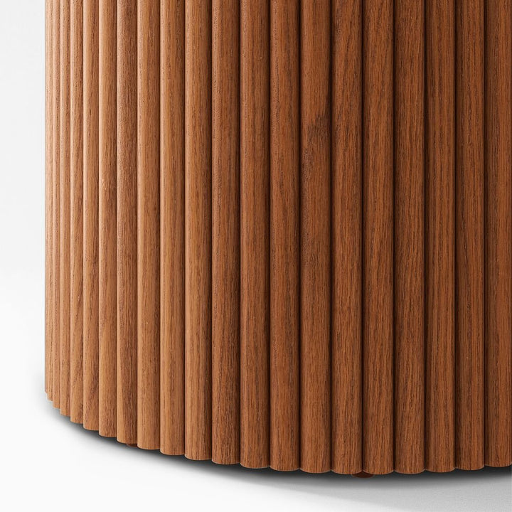 Lumea Natural Dining Table, 80cm & 100cm - Exclusivia