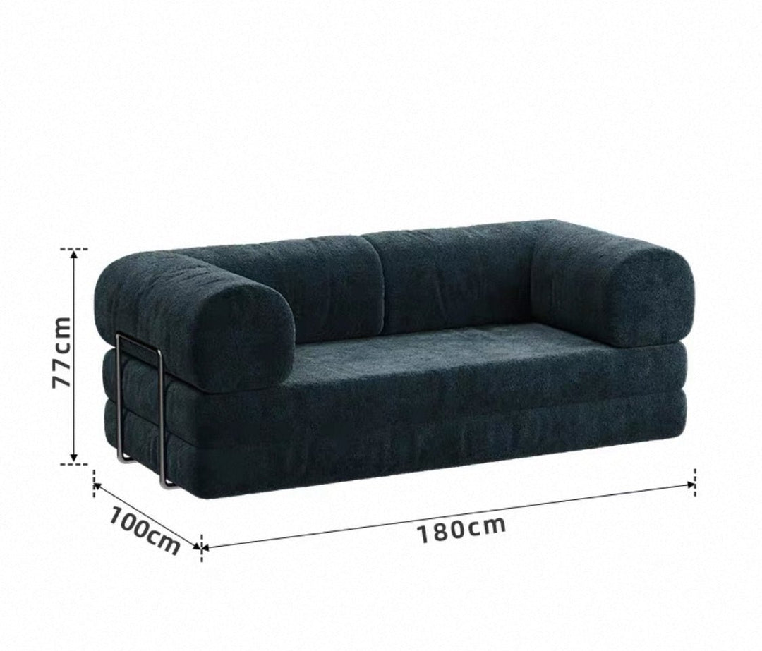 LUMI Corduroy Convertible Sofa Bed - Exclusivia