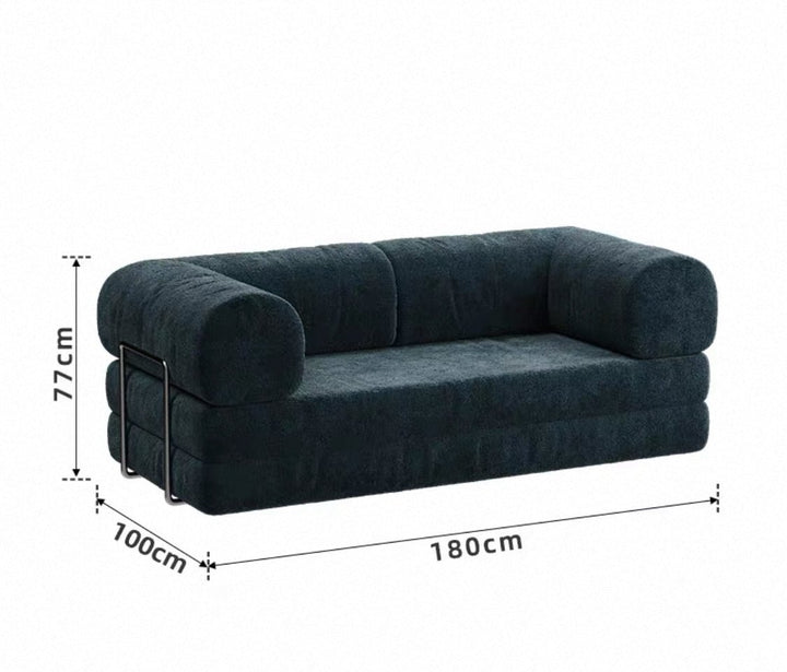 LUMI Corduroy Convertible Sofa Bed - Exclusivia