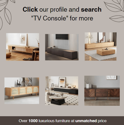 MYTHOS TV Console Extendable Wooden - Exclusivia