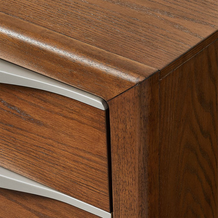Nils 3 - Drawer Nightstand, 66 cm - Exclusivia