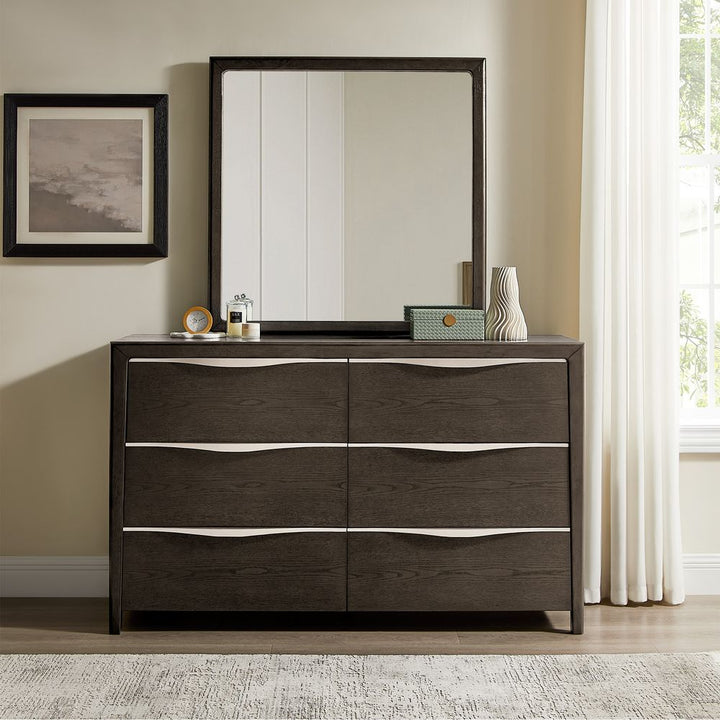 Nils 6-Drawer Dresser, 160 cm