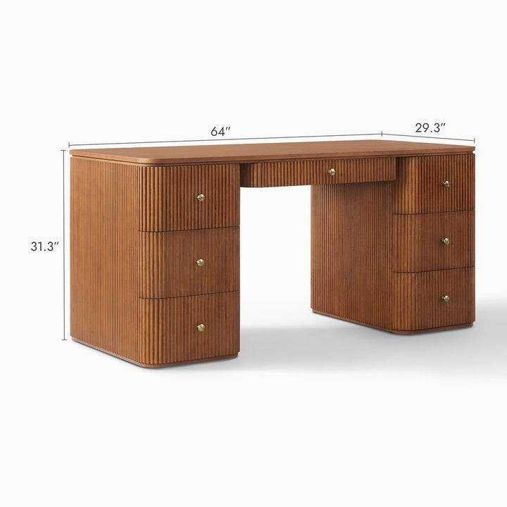 Raundal Desk, 160cm - Exclusivia