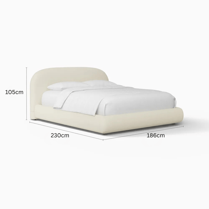 Renard Bouclé Bed - Exclusivia
