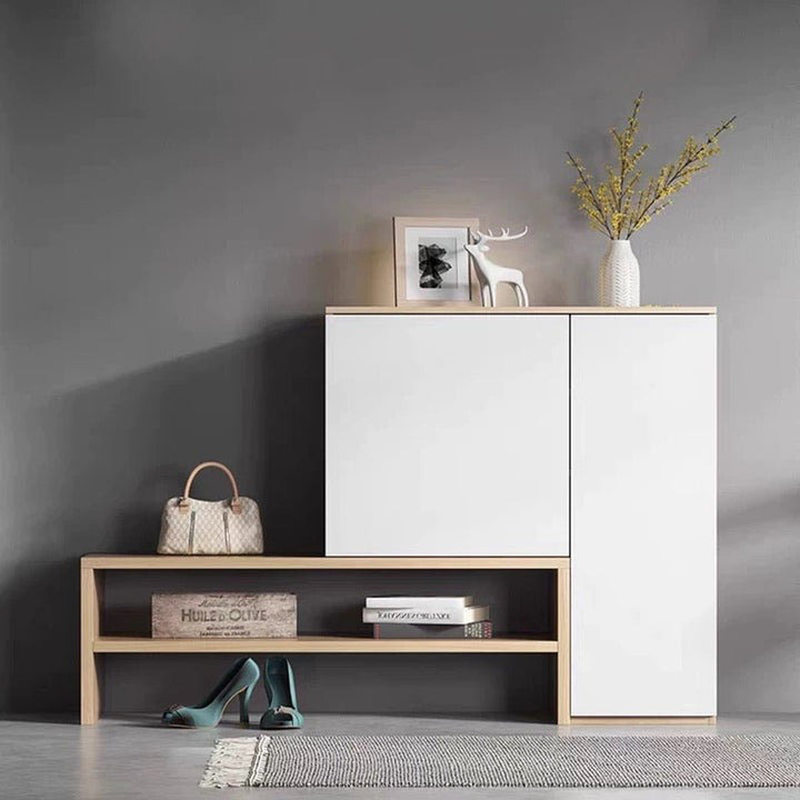 RHEA Modern Shoe Cabinet Bench - Exclusivia