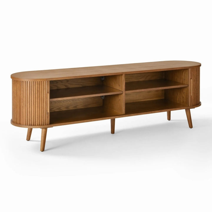 RIVELLE Oak Media Console - Exclusivia