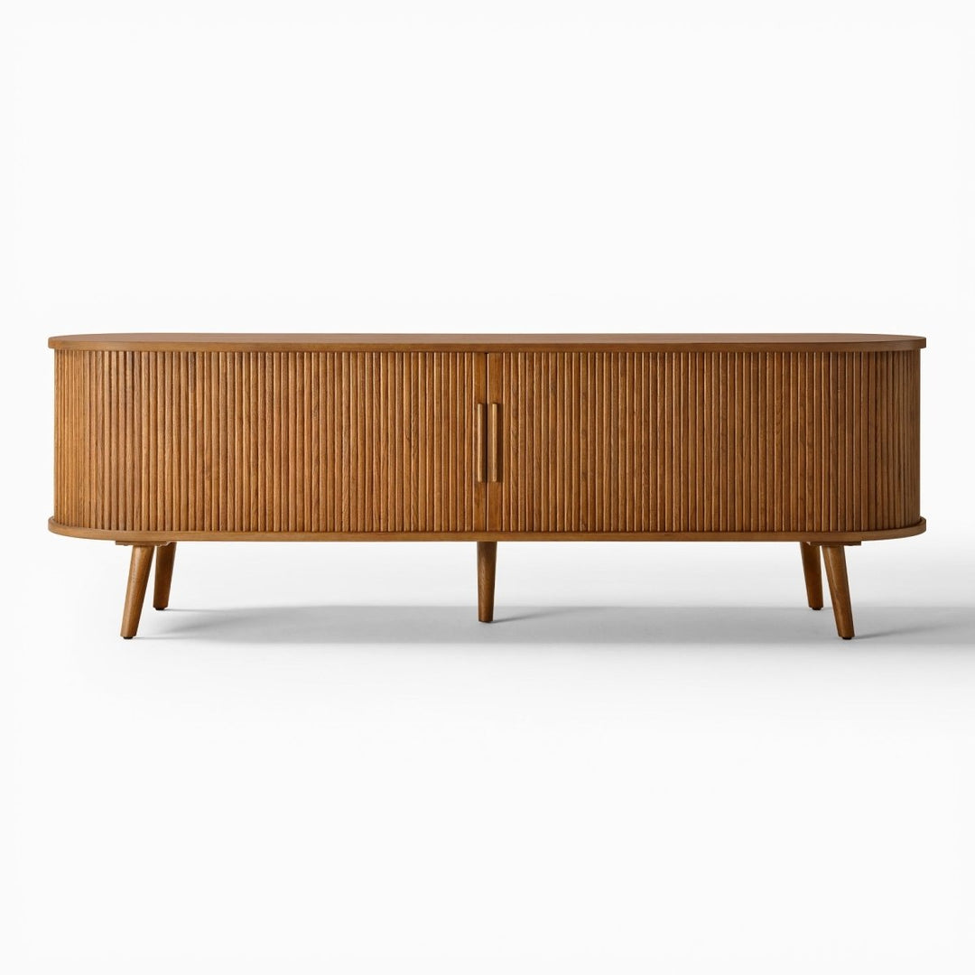 RIVELLE Oak Media Console - Exclusivia
