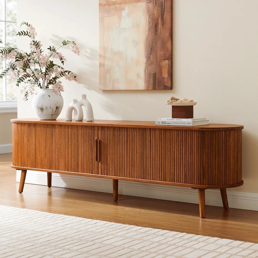 RIVELLE Oak Media Console - Exclusivia