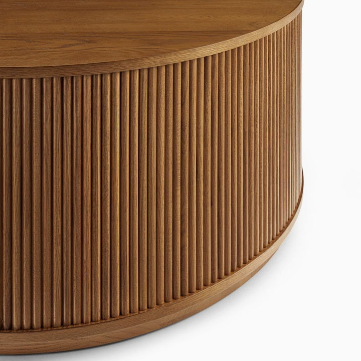 Rivelle Round Coffee Table, 105cm - Exclusivia