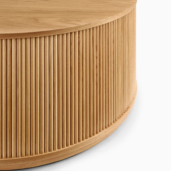 Rivelle Round Coffee Table, 105cm - Exclusivia