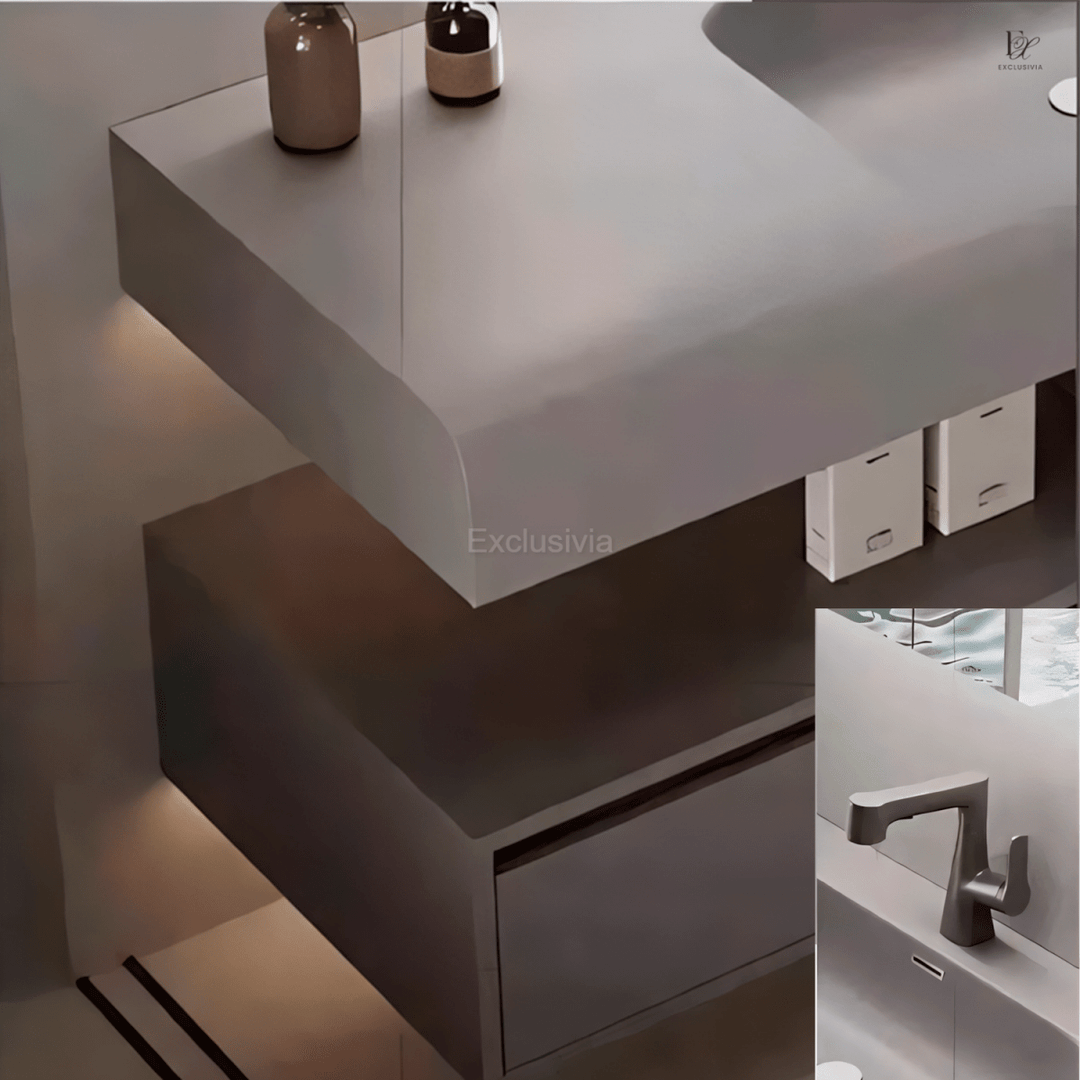 RYN Toilet Vanity Cabinet Basin Bathroom - Exclusivia