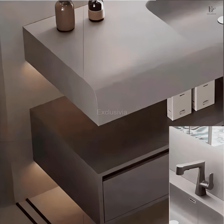 RYN Toilet Vanity Cabinet Basin Bathroom - Exclusivia