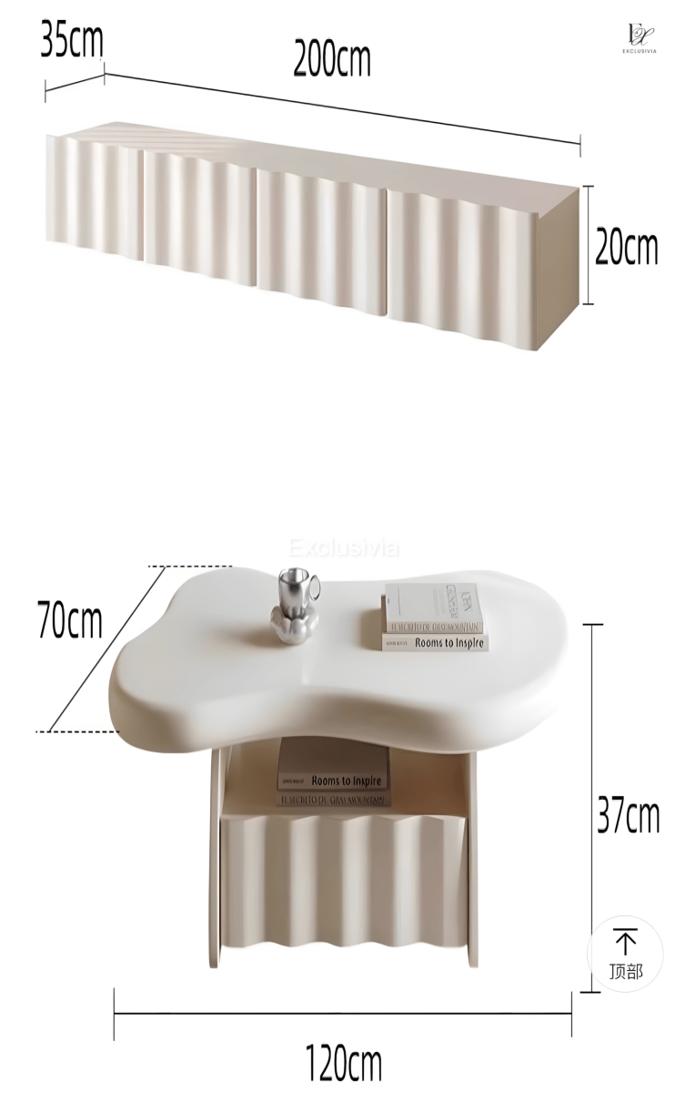 SHURLEY Floating TV Console - Exclusivia
