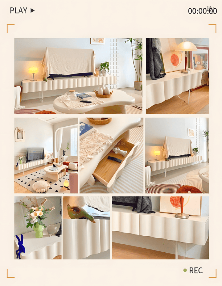 SHURLEY Floating TV Console - Exclusivia