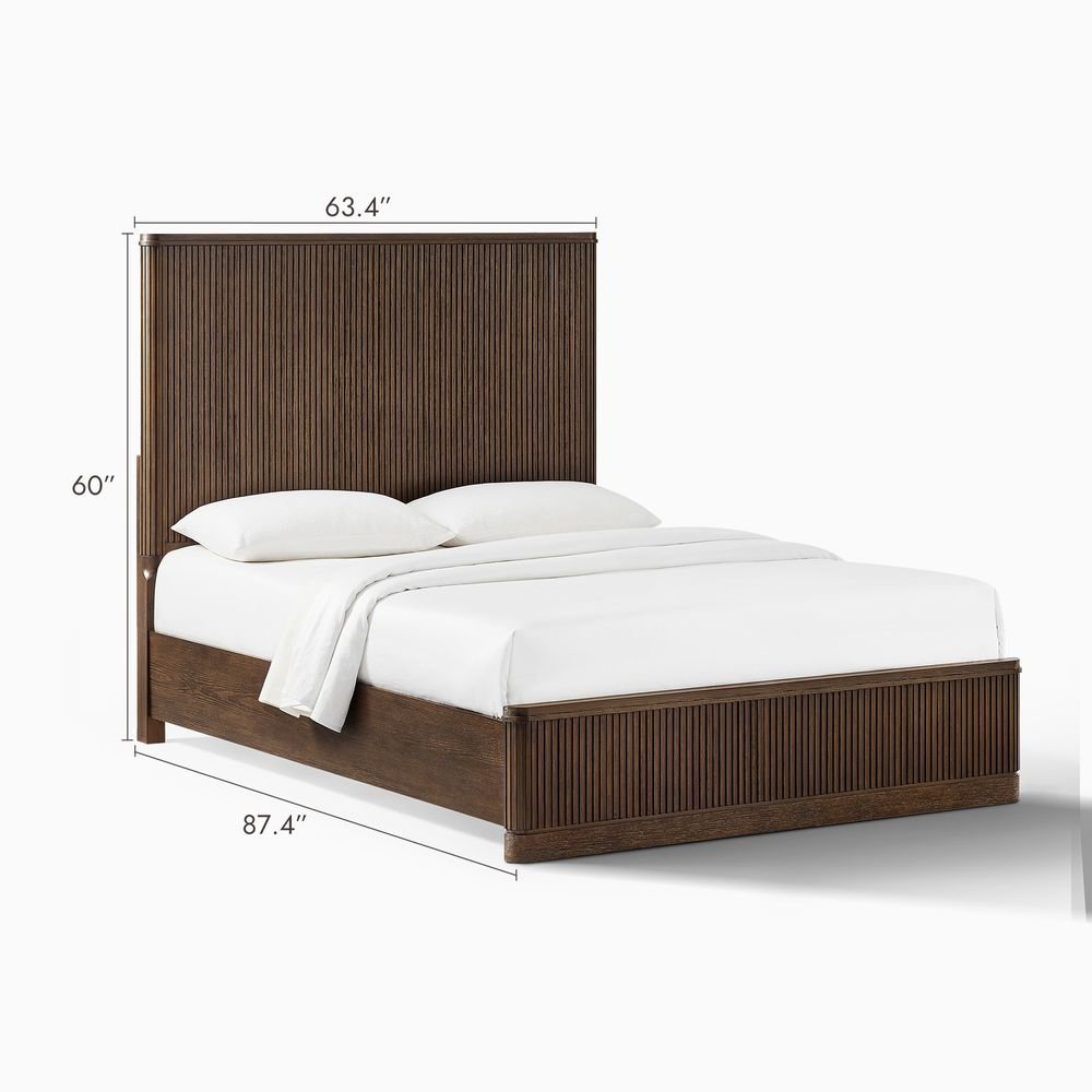 Toren 5 - Piece Fluted Bedroom Set - Exclusivia