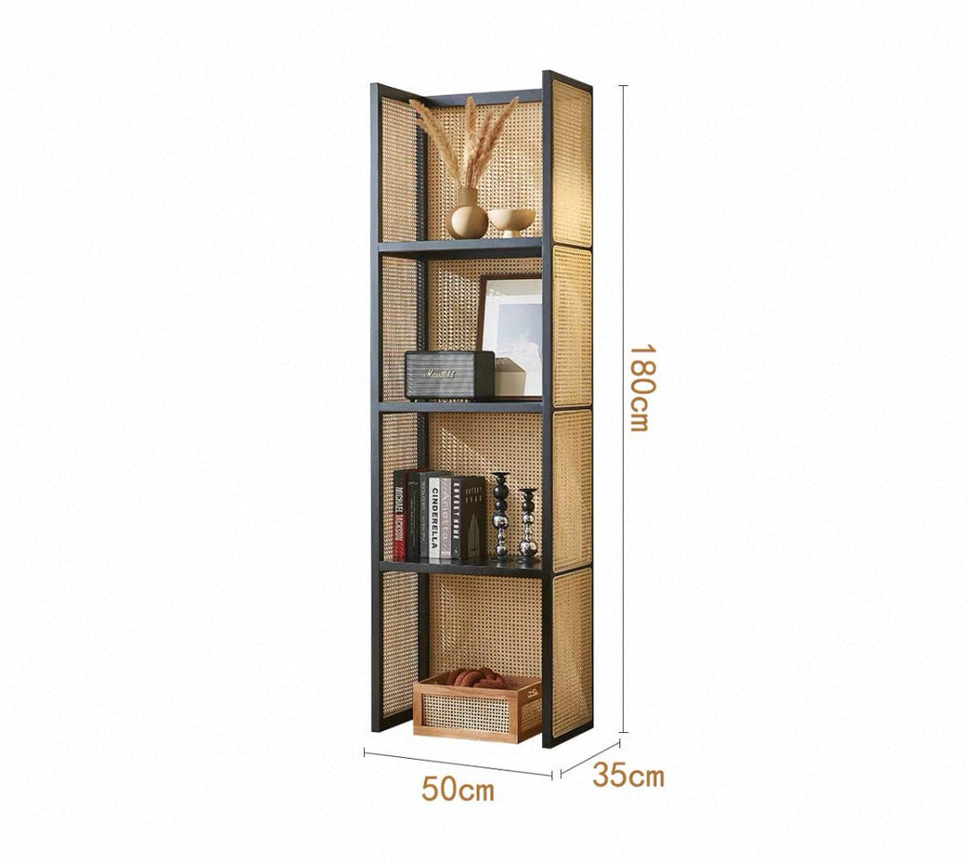 VINTANA Nordic Rattan Display Shelf - Exclusivia