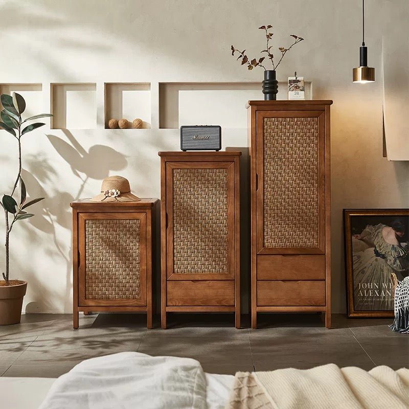 VINTANA Nordic Rattan High Cabinet - Exclusivia