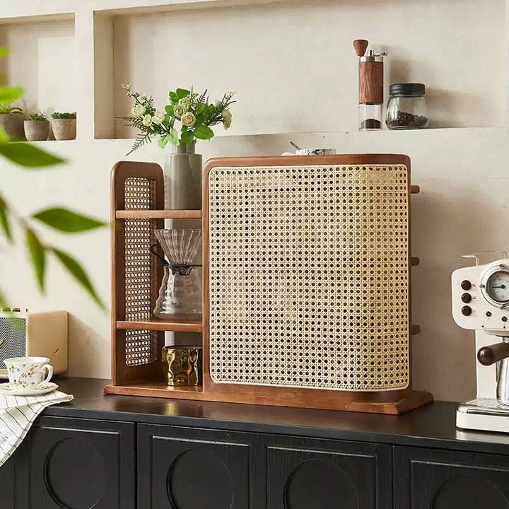 VINTANA Nordic Rattan Multi - Drawer Cabinet - Exclusivia