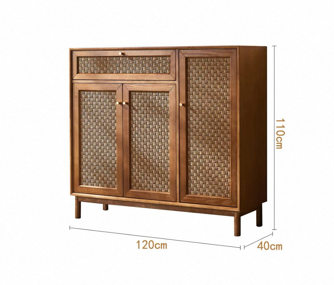 VINTANA Nordic Rattan Shoe Cabinet VI - Exclusivia