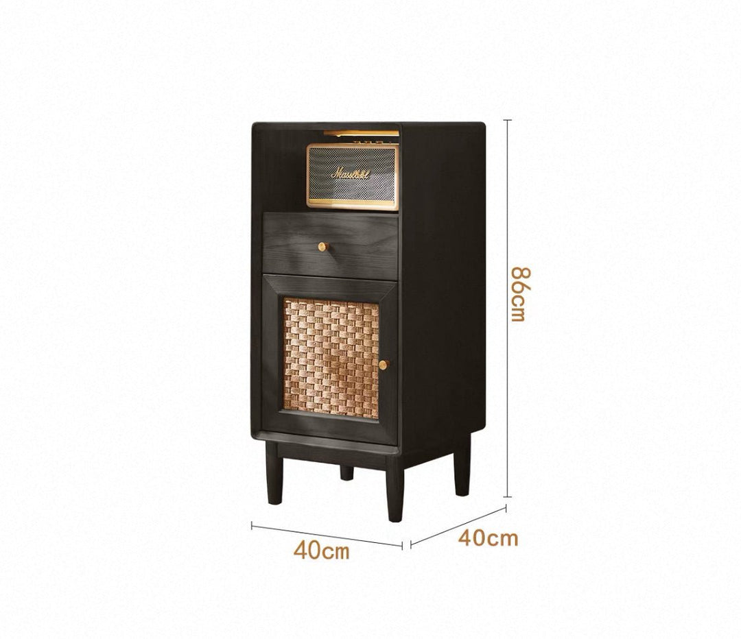 VINTANA Rattan Display & Storage Cabinet - Exclusivia