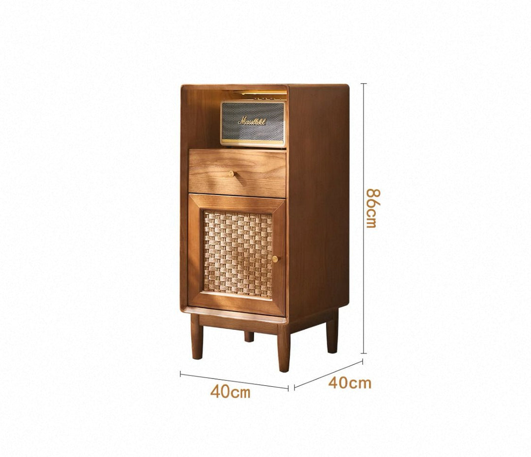 VINTANA Rattan Display & Storage Cabinet - Exclusivia