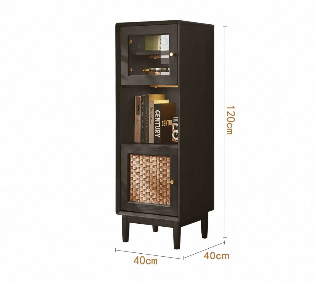 VINTANA Rattan Display & Storage Cabinet - Exclusivia