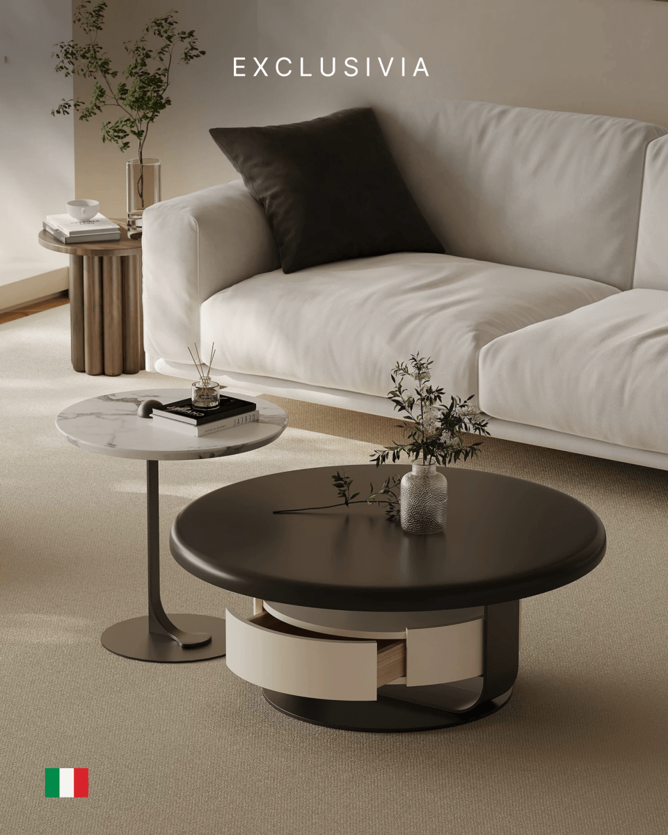 VIRELLO Italian Floating Coffee Table Set - Exclusivia