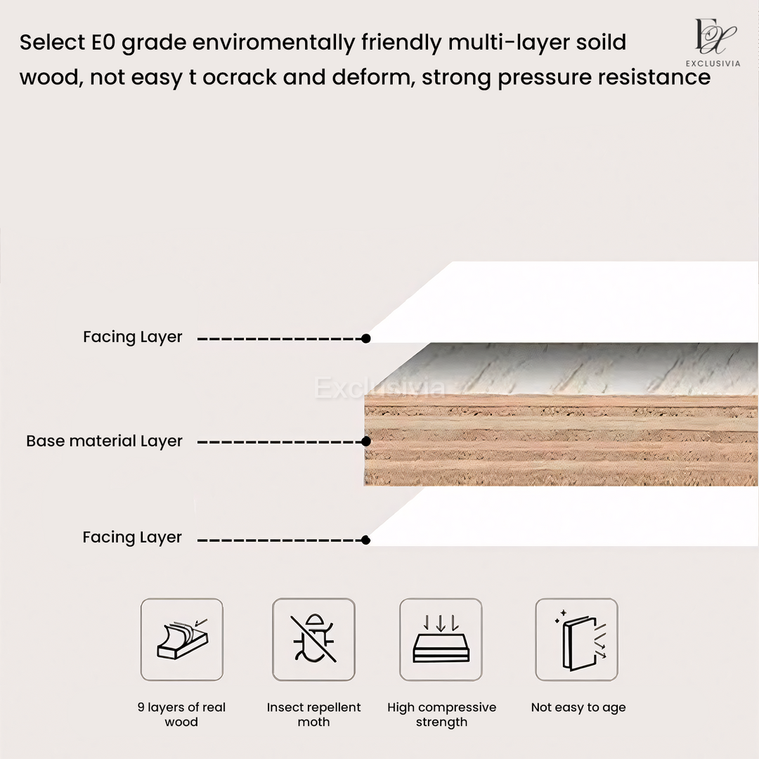 MYTHOS TV Console Extendable Wooden - Exclusivia