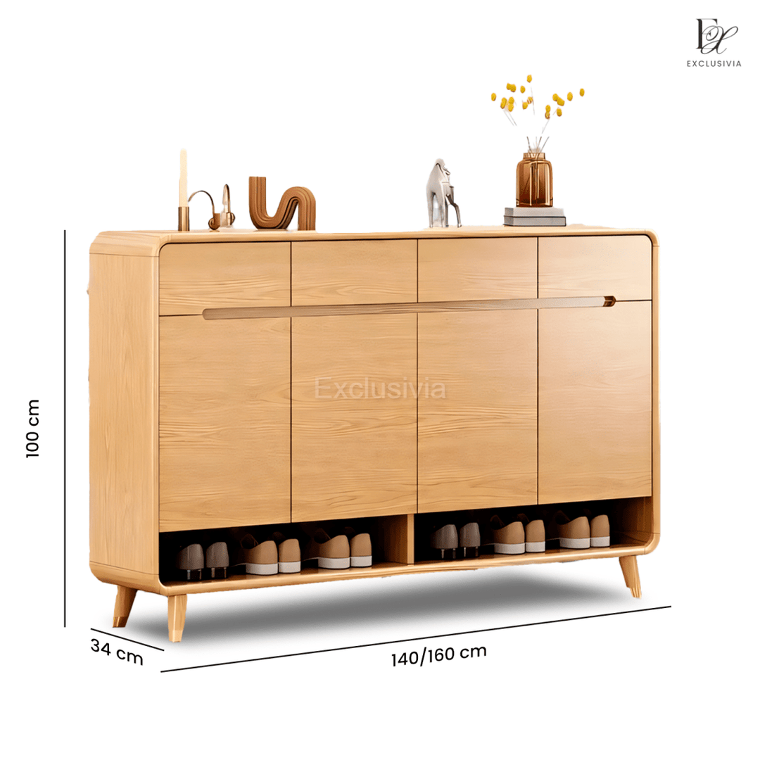 ZARIA Scandinavian Shoe Cabinet - Exclusivia